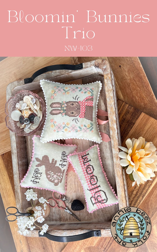 NW-103 Bloomin' Bunnies Trio